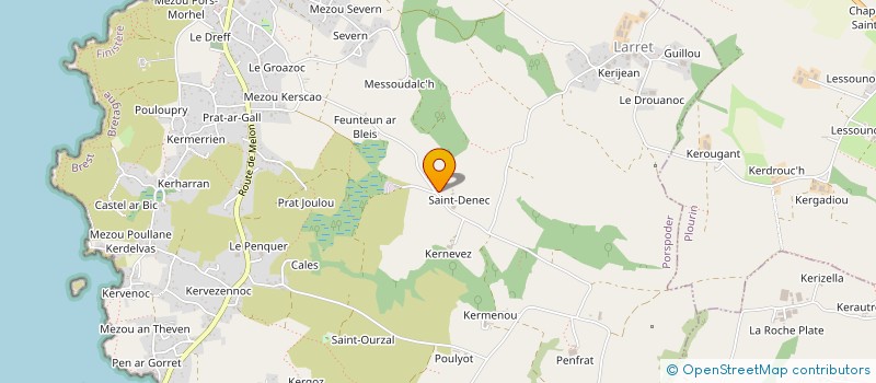 localisation de l'entreprise SCI LE PORTAL  LANDUNVEZ