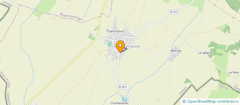 localisation de l'entreprise SCI LE PORTUGAL  FAYE-LA-VINEUSE