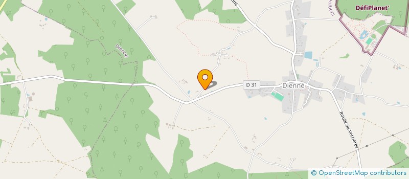 localisation de l'entreprise SCI LE POTAGER DES FADAS à DIENNE