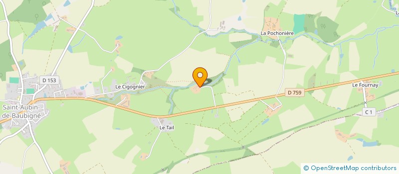 localisation de l'entreprise SCI LE POTEAU  MAULEON