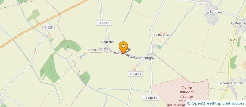 localisation de l'entreprise SCI LE POUL à THIMERT-GATELLES