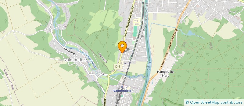 localisation de l'entreprise SCI LE POULAIN-MANO  PARMAIN