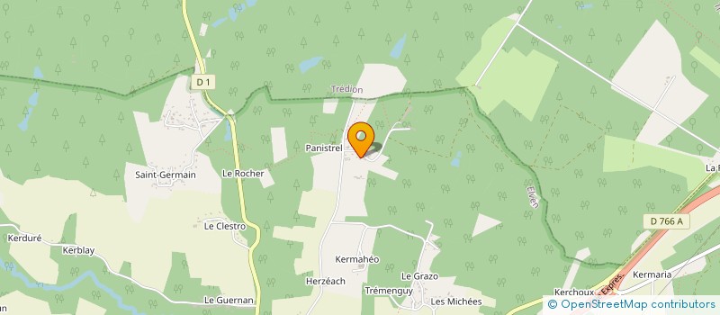 localisation de l'entreprise SCI LE POULDENIS  LE TOUR-DU-PARC