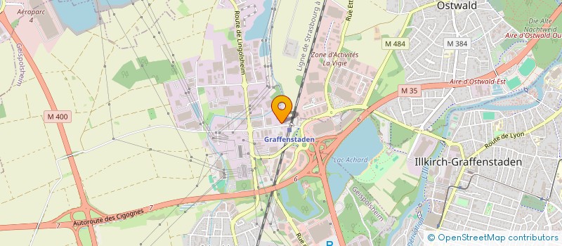 localisation de l'entreprise SCI LE POUSSAI  GEISPOLSHEIM