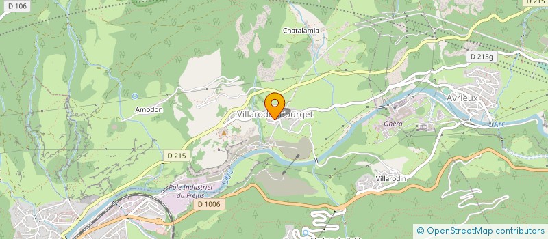 localisation de l'entreprise SCI LE POVARET  VILLARODIN-BOURGET