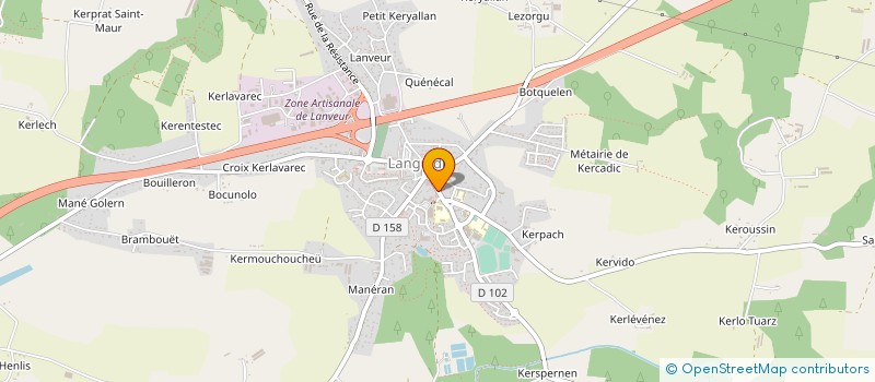 localisation de l'entreprise SCI LE POVRUN  LANGUIDIC