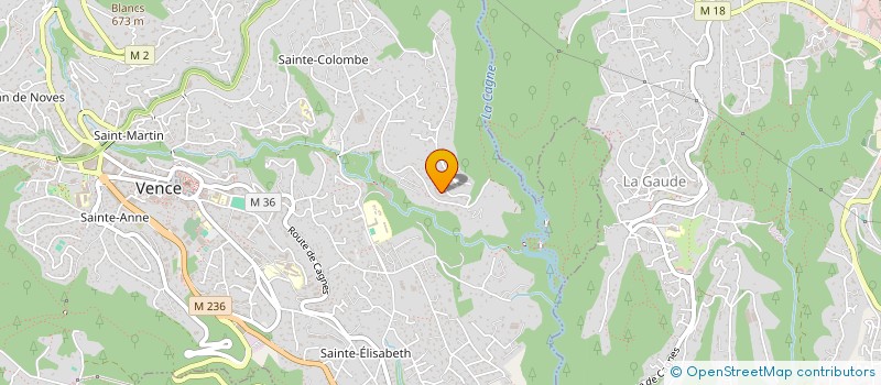 localisation de l'entreprise SCI LE PRA DE JULIAN  VENCE