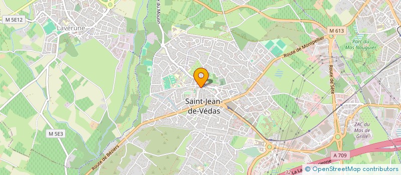 localisation de l'entreprise SCI LE PRADET  SAINT-JEAN-DE-VEDAS