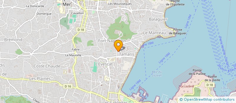 localisation de l'entreprise SCI LE PRADO à LA SEYNE-SUR-MER