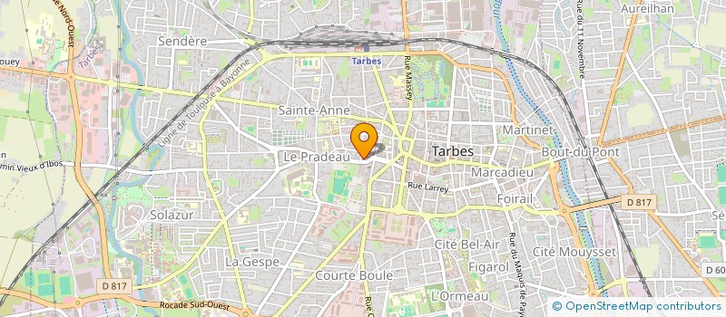 localisation de l'entreprise SCI LE PRADO  TARBES