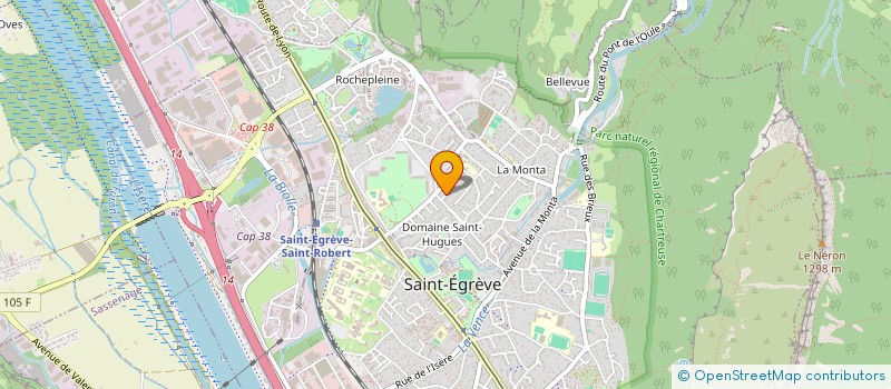 localisation de l'entreprise SCI LE PRAT  SAINT-EGREVE