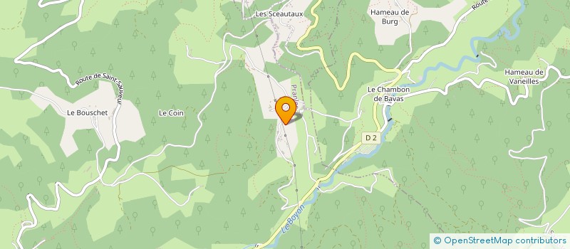 localisation de l'entreprise SCI LE PRE  PRANLES