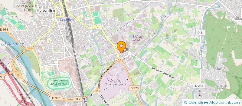 localisation de l'entreprise SCI LE PRE AUX 3 EMINEES  CAVAILLON