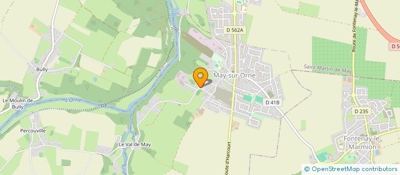 localisation de l'entreprise SCI LE PRE CHOLET  MAY-SUR-ORNE