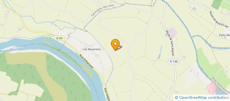 localisation de l'entreprise SCI LE PRE CLOS à SAINT-BENOIT-SUR-LOIRE