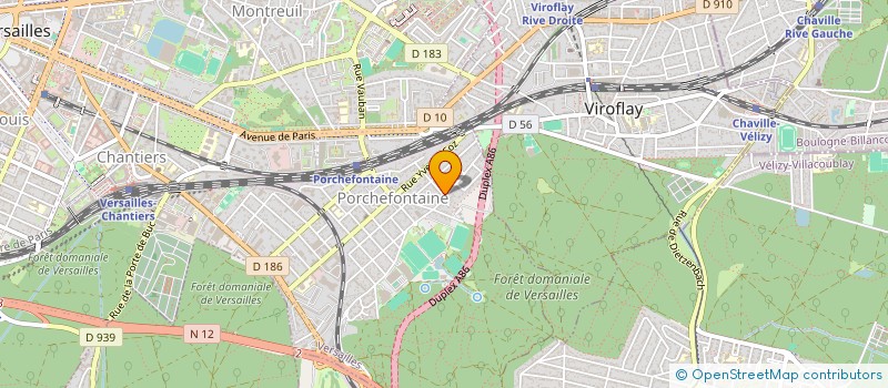 localisation de l'entreprise SCI LE PRE CLOS à VERSAILLES