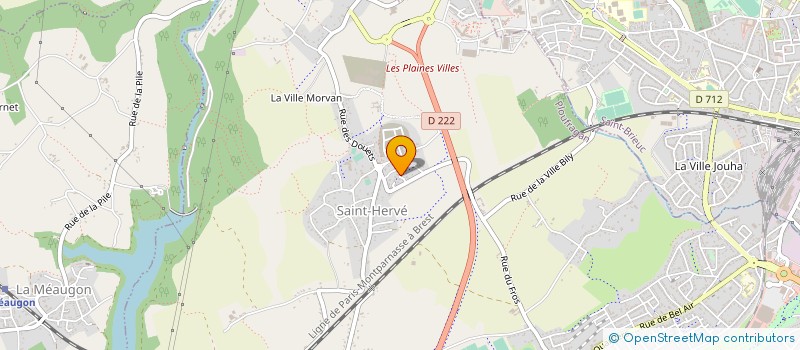 localisation de l'entreprise SCI LE PRE CORBU  PLOUFRAGAN