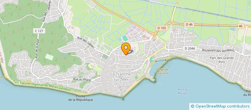 localisation de l'entreprise SCI LE PRE DE L'OCEAN à LA TRANCHE-SUR-MER