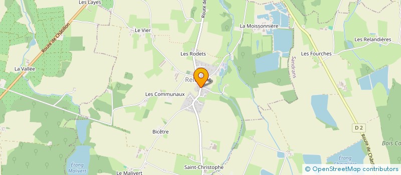 localisation de l'entreprise SCI LE PRE DE LA SOURCE  RELEVANT