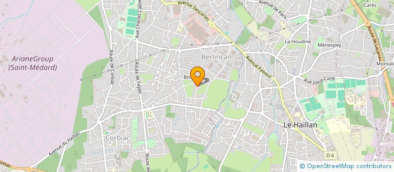 localisation de l'entreprise SCI LE PRE DES TOURTERELLES  SAINT-MEDARD-EN-JALLES