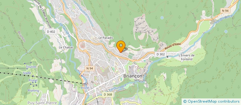 localisation de l'entreprise SCI LE PRE DU MOULIN à BRIANCON