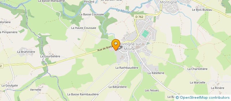 localisation de l'entreprise SCI LE PRE FLEURI à SEVREMOINE