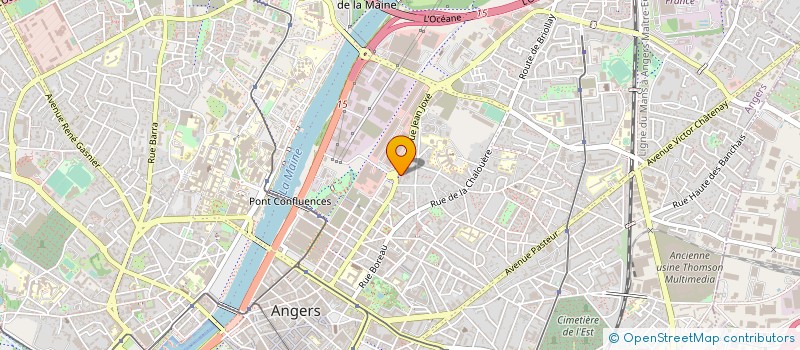 localisation de l'entreprise SCI LE PRE GALANT à ANGERS