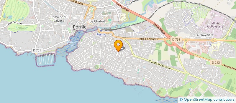 localisation de l'entreprise SCI LE PRE MARIE  PORNIC