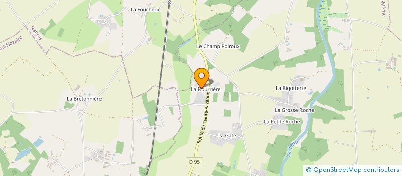 localisation de l'entreprise SCI LE PRE SAINT JEAN  MACHECOUL-SAINT-MEME