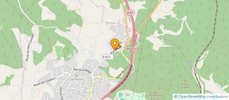 localisation de l'entreprise SCI LE PRE SAINT MARTIN  VENELLES