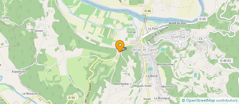 localisation de l'entreprise SCI LE PREPARAI à DOMME