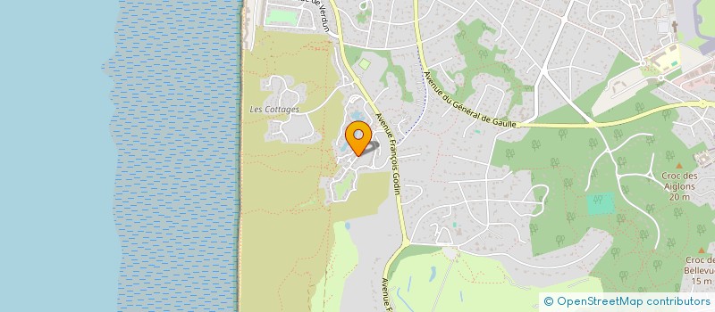 localisation de l'entreprise SCI LE PRES SERRE à LE TOUQUET-PARIS-PLAGE