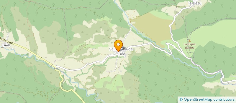 localisation de l'entreprise SCI LE PRESBYTERE  SAINT-JULIA-DE-BEC