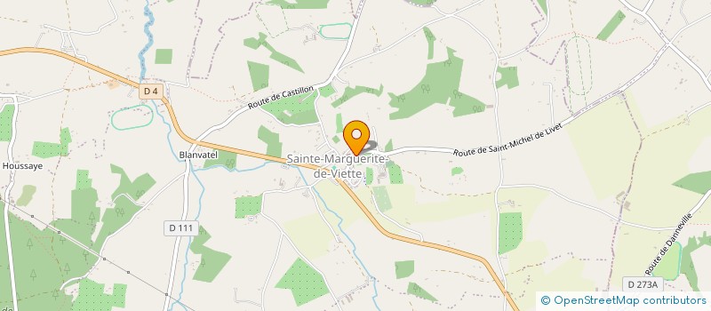 localisation de l'entreprise SCI LE PRESBYTERE  SAINT-PIERRE-EN-AUGE