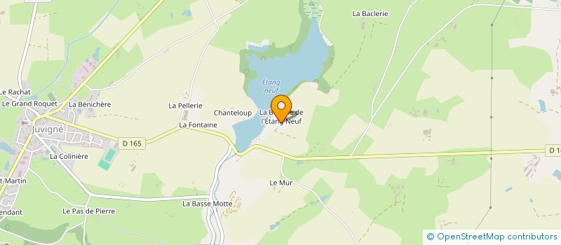 localisation de l'entreprise SCI LE PRESIDIAL  JUVIGNE