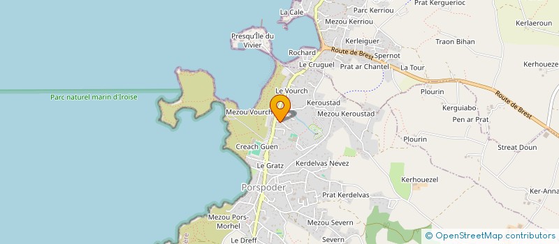 localisation de l'entreprise SCI LE PRESLE  PORSPODER