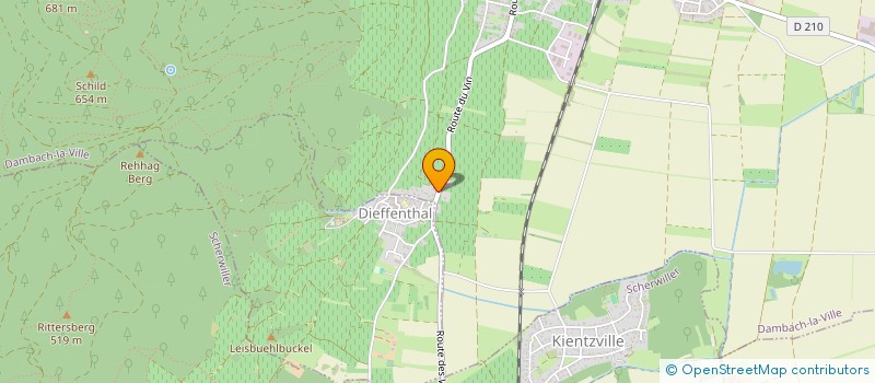 localisation de l'entreprise SCI LE PRESSOIR  BLIENSCHWILLER