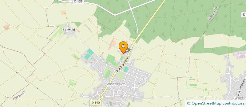 localisation de l'entreprise SCI LE PRESSOIR  WEITBRUCH