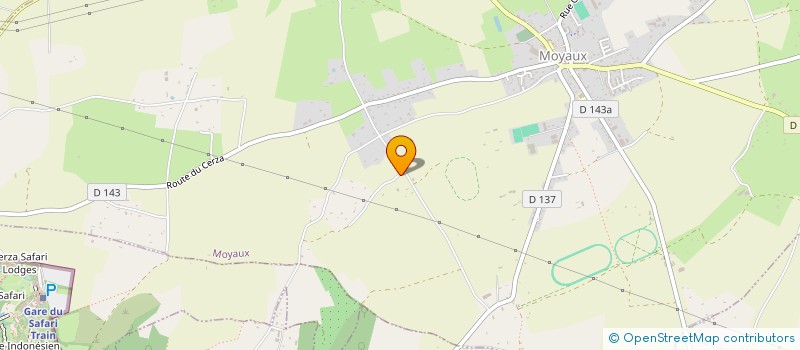 localisation de l'entreprise SCI LE PRESSOIR DE LA FERRONNIERE  MOYAUX