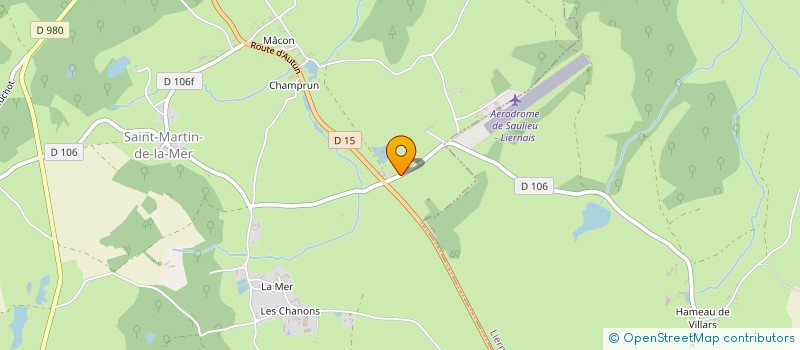 localisation de l'entreprise SCI LE PRETERIT  CHAMPEAU EN MORVAN