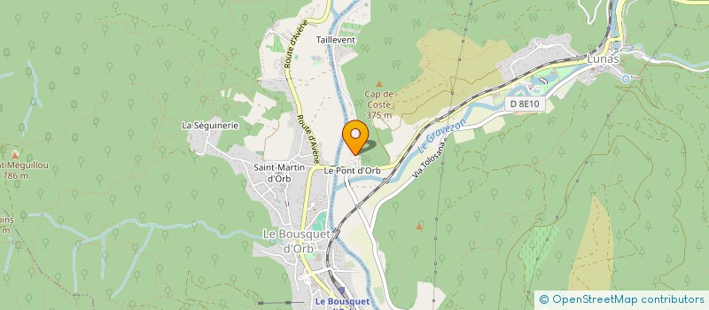 localisation de l'entreprise SCI LE PREVERT 2  LUNAS