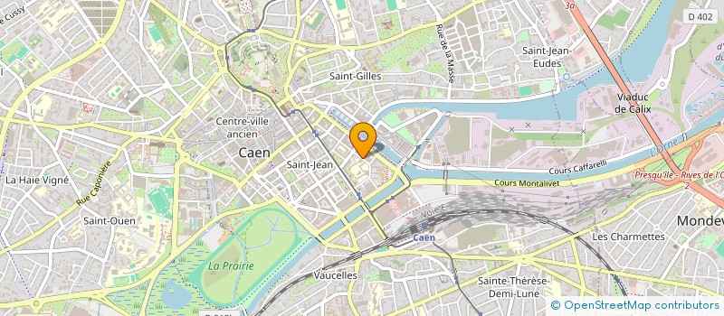 localisation de l'entreprise SCI LE PRIEURE 1 à CAEN