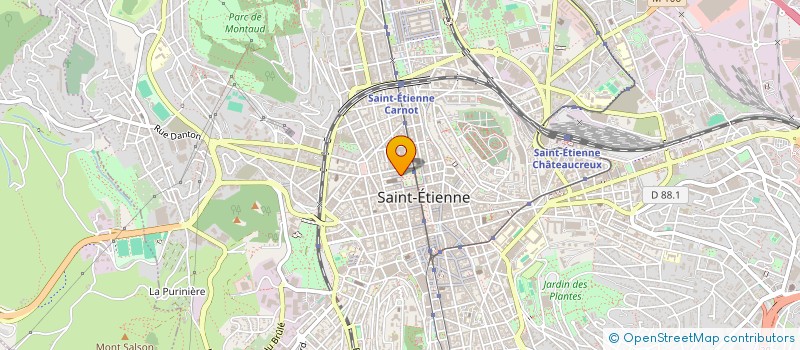 localisation de l'entreprise SCI LE PRIEURE  SAINT-ETIENNE