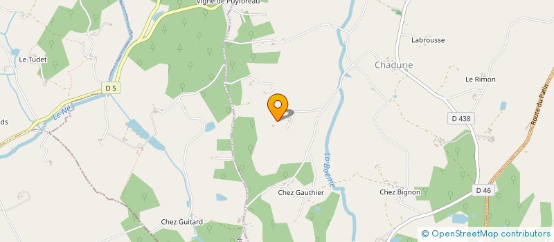 localisation de l'entreprise SCI LE PRIEURE à CHADURIE