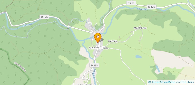 localisation de l'entreprise SCI LE PRIEURE  MONTREUILLON