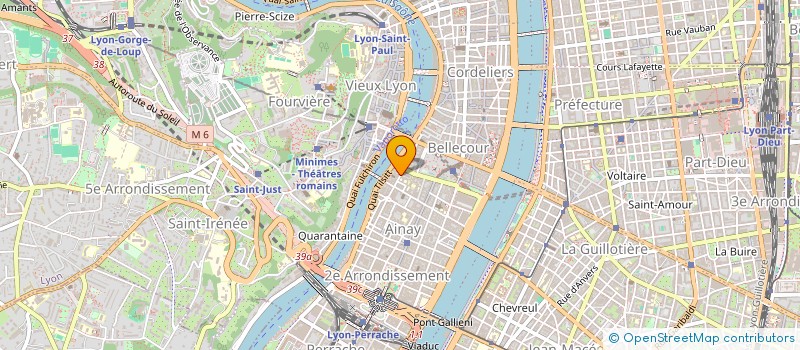 localisation de l'entreprise SCI LE PRIEURE  LYON