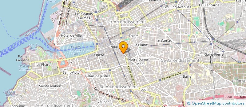 localisation de l'entreprise SCI LE PRIEURE à MARSEILLE