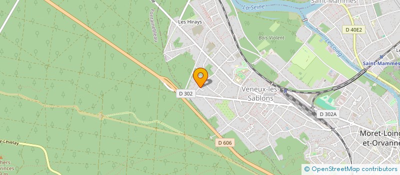 localisation de l'entreprise SCI LE PRIEURE MORET  MORET-LOING-ET-ORVANNE