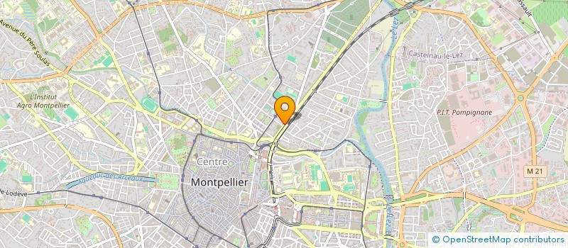 localisation de l'entreprise SCI LE PRINTEMPS à MONTPELLIER