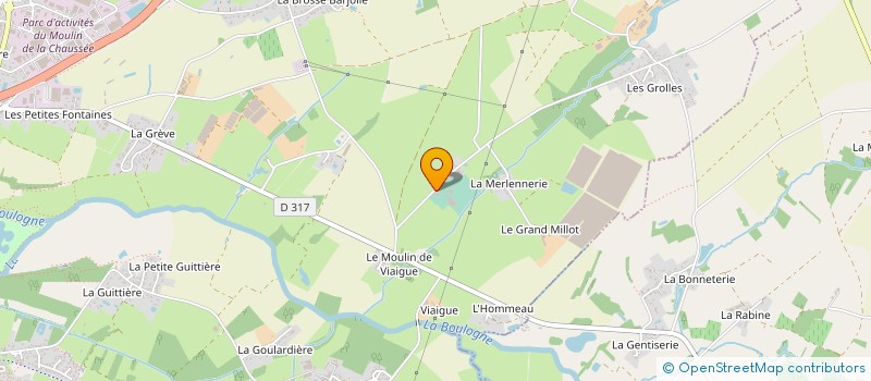 localisation de l'entreprise SCI LE PRINTEMPS  SAINT-PHILBERT-DE-GRAND-LIEU